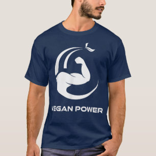 Camiseta Vegan Power Vegan Vegetarian Musculam Fitn