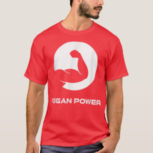 Camiseta Vegan Power Vegan Vegetarian Musculam Fitn
