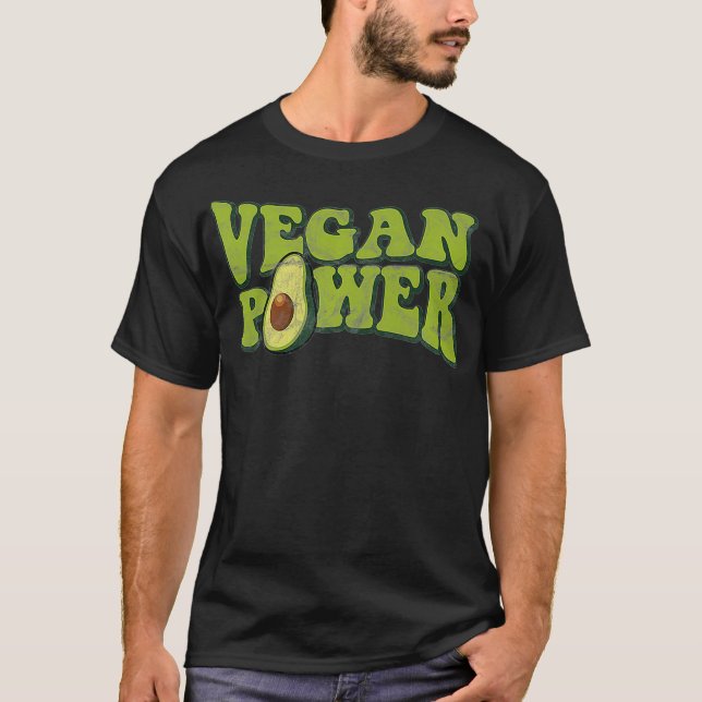Camiseta Vegan Power Vegans Feminisim Plant Based Diet Vi (Frente)
