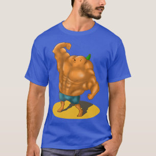 Camiseta Vegan Power Vegetarian Pumpkin Bodbuilding