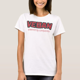 Camiseta Vegan Powered by Compaixão