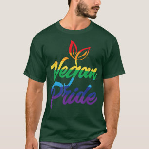 Camiseta Vegan Pride Gay LGBT Lésbica Bandeira Vegetal