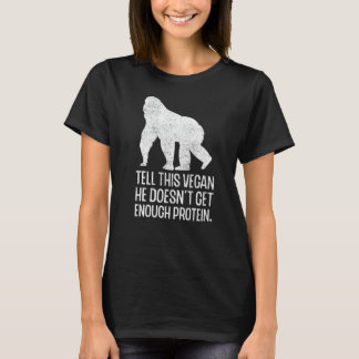 Camiseta Vegan Proteja Vegetariana Veganismo Direitos Anima