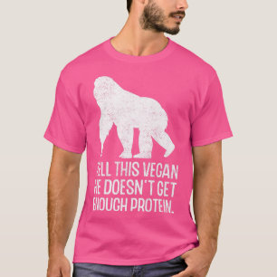 Camiseta Vegan Proteja Vegetariana Veganismo Direitos Anima