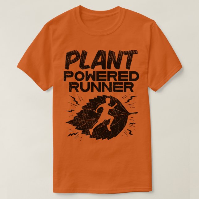 Camiseta Vegan Runner (Frente do Design)