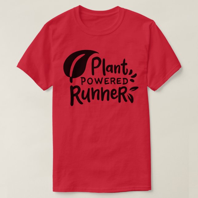 Camiseta Vegan Runner 1 (Frente do Design)