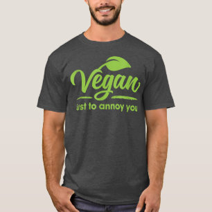 Camiseta Vegan Só Para Arruinar Você Comida Veganismo Veget