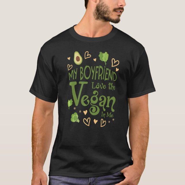 Camiseta Vegan Soy Avocado Broccoli Plant Based Lifestyle V (Frente)