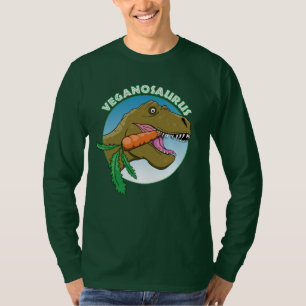 Camiseta Vegan T-Rex - Humor do Veganismo