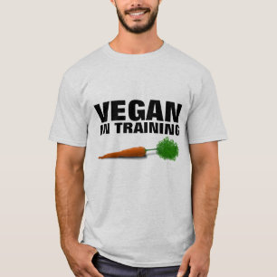 CAMISETA VEGAN TREINANDO NOVOS T-SHIRTS VEGANOS