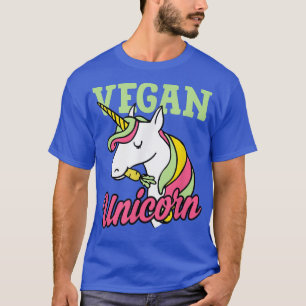 Camiseta Vegan Unicorn Magical Pro Vegan Kawaii Unicorn Aes