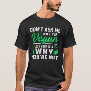 Camiseta Vegan Vegans Animal Rights Veggie Funny Gift