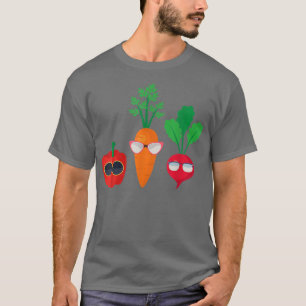 Camiseta Vegan Vegetables Vegggays Vegetariano