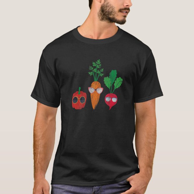 Camiseta Vegan Vegetables Vegggg Vegetariano Veganismo Vene (Frente)