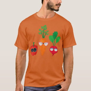 Camiseta Vegan Vegetables Veggies Vegetarian Vegamen 1682