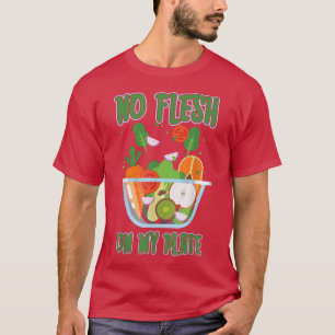 Camiseta Vegan vegetal vegetariano comida de amante de vege