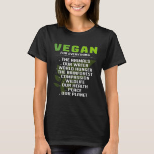 Camiseta Vegan Vegetarian Diet Healthy Comida 4
