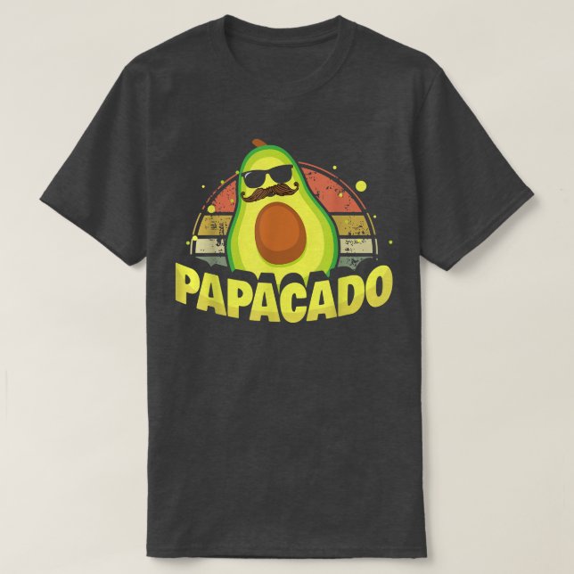 Camiseta Vegan Vegetarian Keto Diet Avocado Lover Papaca (Frente do Design)