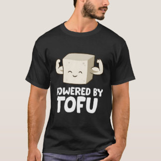 Camiseta Vegan Vegetarian Love Tofu Powered By Tofu