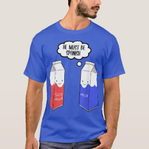 Camiseta Vegan Vegetarian Vegans Soy Milk Deve Ser Usado