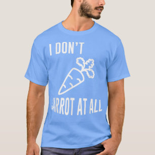 Camiseta Vegan Vegetarian Vegetable Carrots I Não Carrot