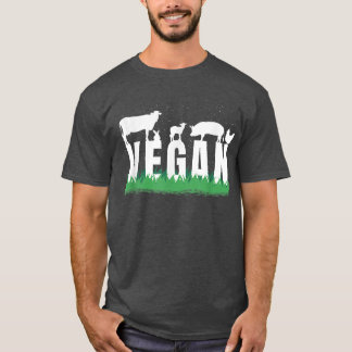 Camiseta Vegan Vegetariana Direitos dos Animais Plano de Mu