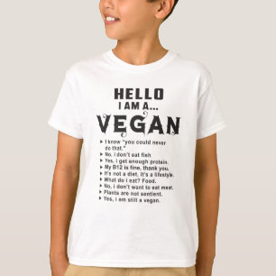 Camiseta Vegan Vegetariana Veganismo Dom Engraçado