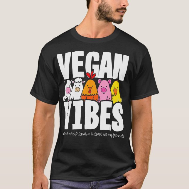Camiseta Vegan Vegetariana Vegetariana (Frente)