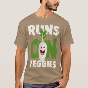 Camiseta Vegan Veggie Vegetarian Corrida Runner Marathon