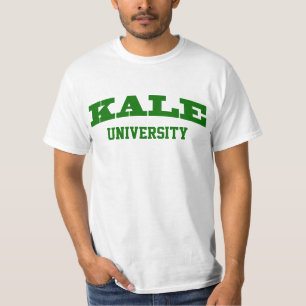 Camiseta Vegan verde engraçado da faculdade da paródia da