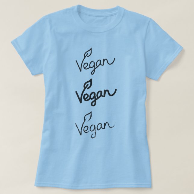 Camiseta Vegan Verde Mint (Frente do Design)