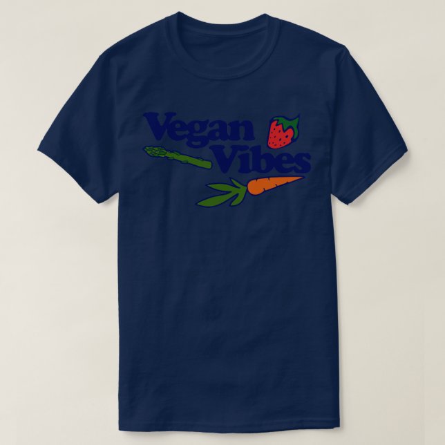 Camiseta Vegan Vibes (Frente do Design)