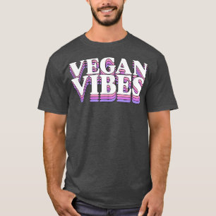 Camiseta Vegan Vibes Ethical Pro Vegan Advocate Herbivore