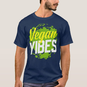 Camiseta Vegan Vibes Vegetais Legal