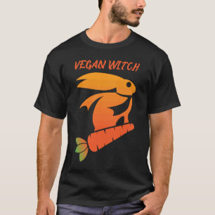 Camiseta Vegan Witold Rabbit Carrot Animal Rights