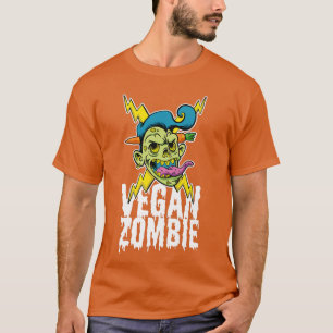 Camiseta Vegan Zombies Fruitarians Vegggies Love Vegetarian