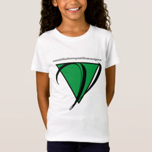 Camiseta Vegana para Meninas