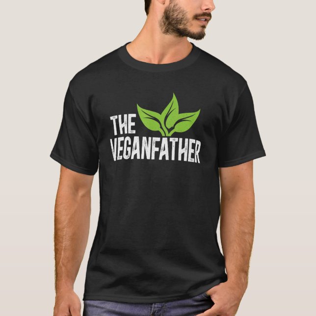 Camiseta Vegandad Vegan Pai Vegetariano Pai (Frente)