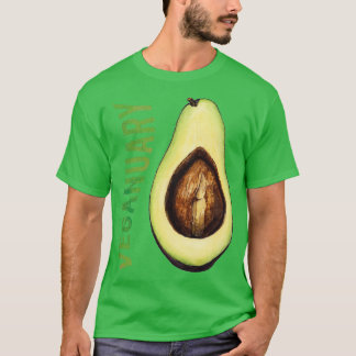 Camiseta Veganestuário Avocado Vegan
