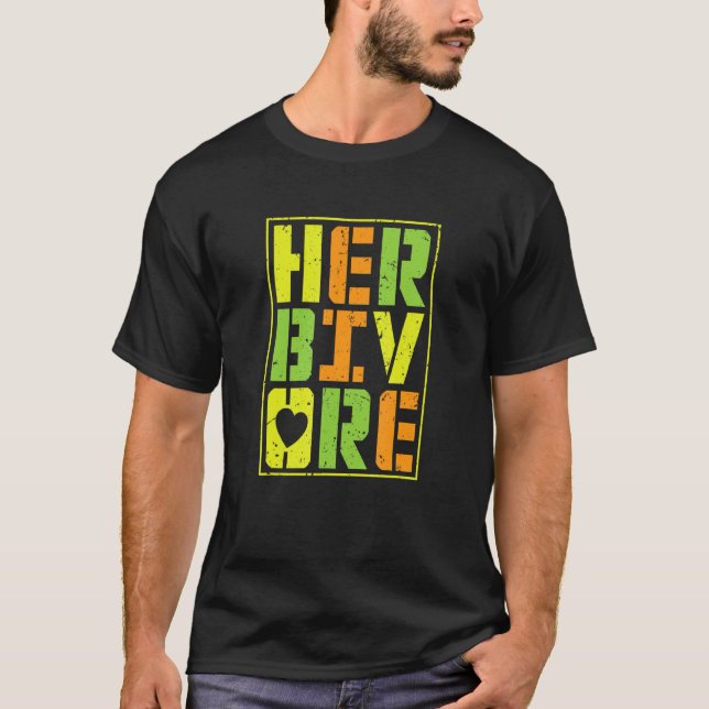 Camiseta Veganismo Herbivore (Frente)