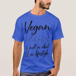 Camiseta Veganismo Não é uma dieta É um estilo de vida