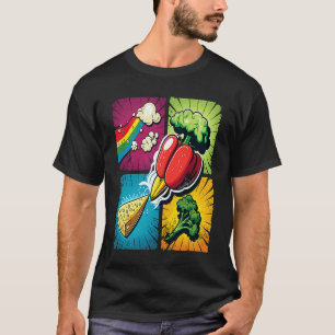 Camiseta Veganismo Vida Saudável Pop Pai Vegano 1