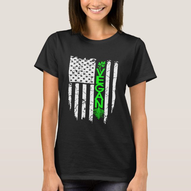 CAMISETA VEGANO - (Frente)