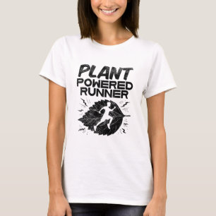 Camiseta Vegano - Corredor Alimentado por Plantas