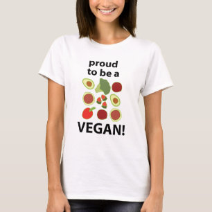 Camiseta Vegano Orgulhoso Por Ser Vegano