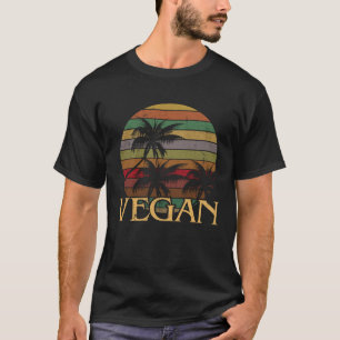 Camiseta Vegano Para Mulheres Homens Criança Retro Vintage