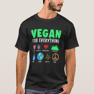 Camiseta Vegano Para Tudo Comida Orgânica Herbívoro Vegetar