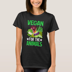 Camiseta Vegano Pelos Animais Eu Sou Vegano