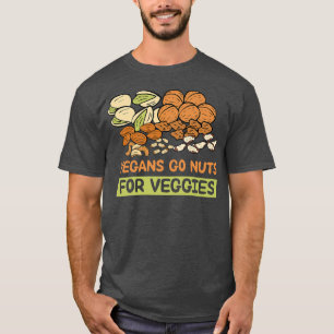 Camiseta Vegans Go Loucos 4 Veggies Comida Vegan Saudável L