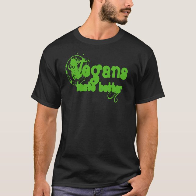 Camiseta Vegans provam melhor (Frente)